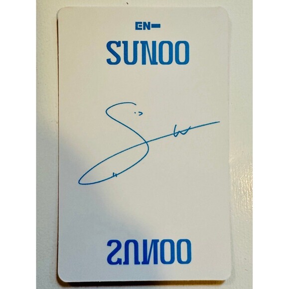Sunoo Enhypen Holographic Target Exclusive Photocard Dimension:Dilemma - Picture 2 of 2